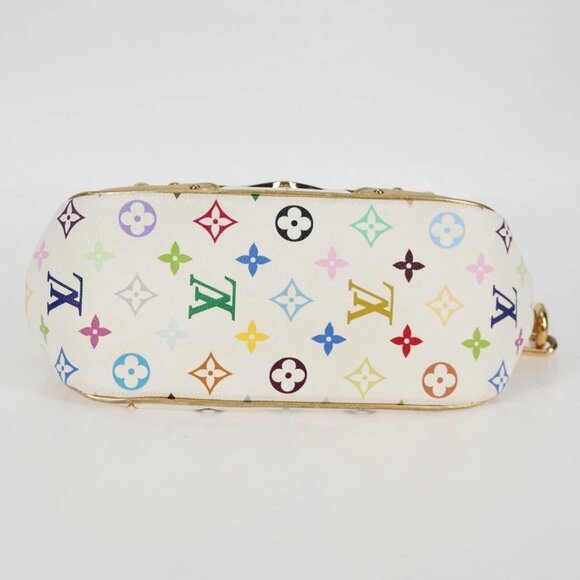 LOUIS VUITTON Monogram Multicolor Marilyn Shoulder Bag White M40206 Auth 138531A - Picture 7 of 16